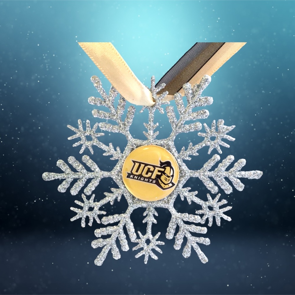 Univ Of Central Florida KNIGHTS Handmade Snowflake *NEW*